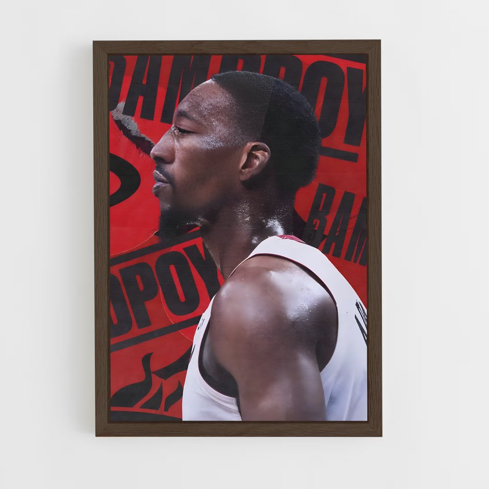 Poster Bam adebayo – affiche Basketball (vue 5)